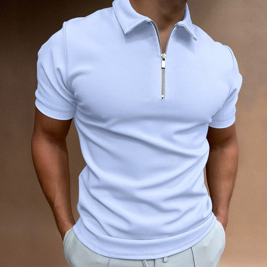 THE CHRISTIANO HALFZIP POLO