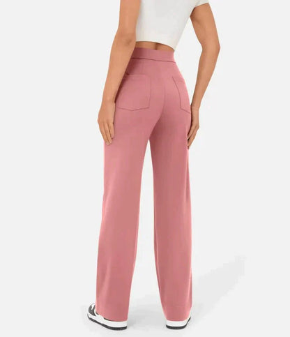 THE LUCIA HIGH WAISTED STRETCH PANTS