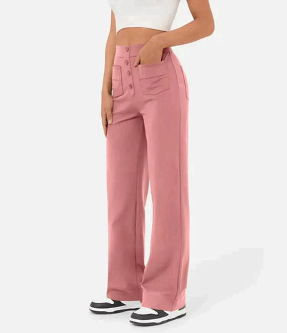 THE LUCIA HIGH WAISTED STRETCH PANTS