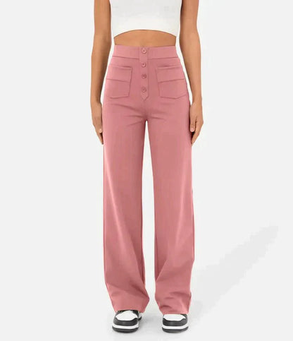 THE LUCIA HIGH WAISTED STRETCH PANTS