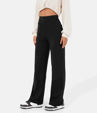 THE LUCIA HIGH WAISTED STRETCH PANTS