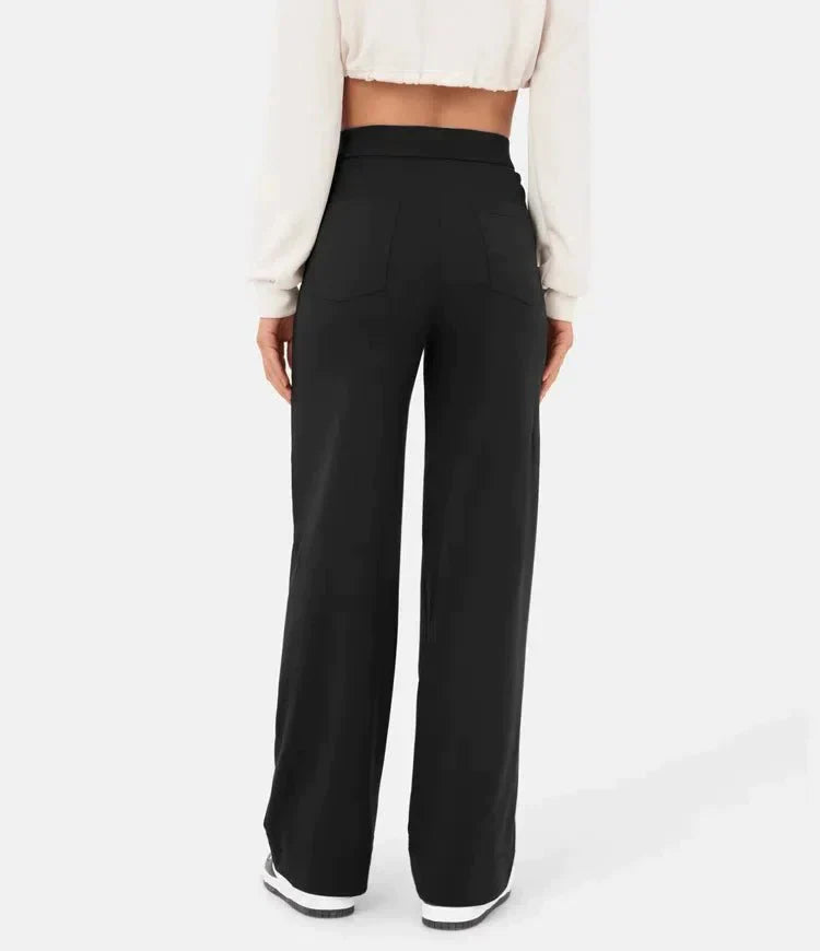 THE LUCIA HIGH WAISTED STRETCH PANTS