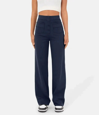 THE LUCIA HIGH WAISTED STRETCH PANTS